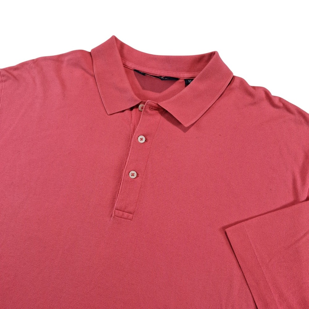Polo Sport Ralph Lauren Polo Shirt Mens XL Pink Classic Pima Cotton Short Sleeve